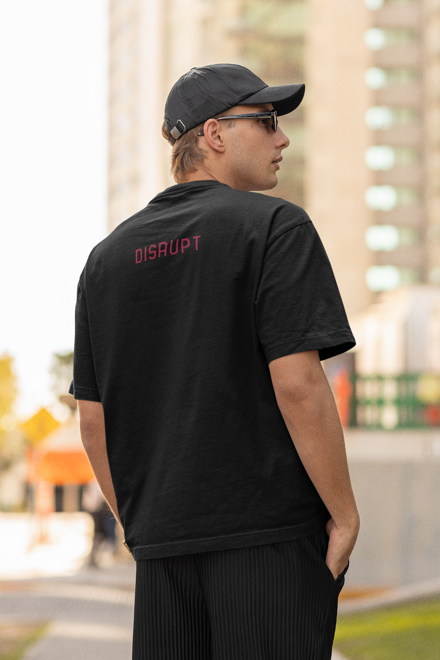 Cyberpunk Neon Tiger Oversized T-Shirt – DISRUPT Techwear Streetwear India