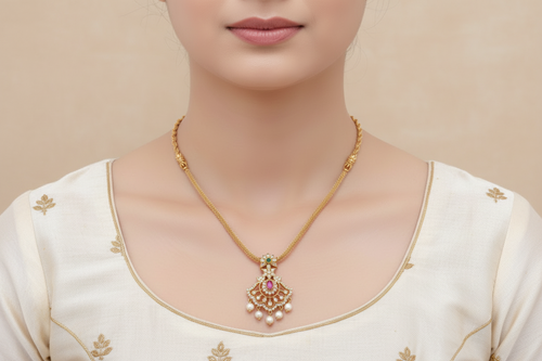 Aadhira Royal Heritage Pendant Chain