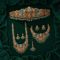 The Sovereign Lakshmi Mint Emerald Bridal Trousseau